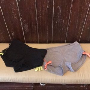 2 Pairs of Yoga Shorts (bundle)